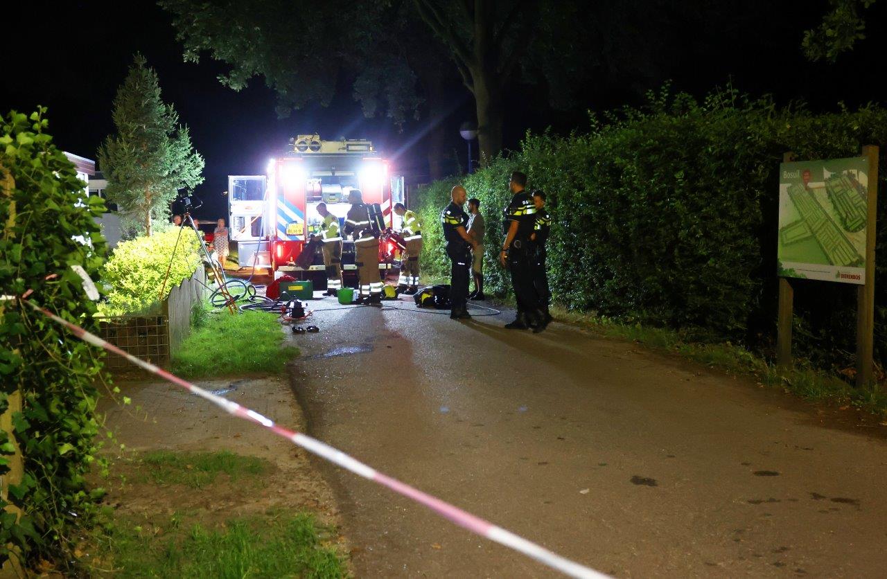 Brand in chalet op vakantiepark Vinkeloord