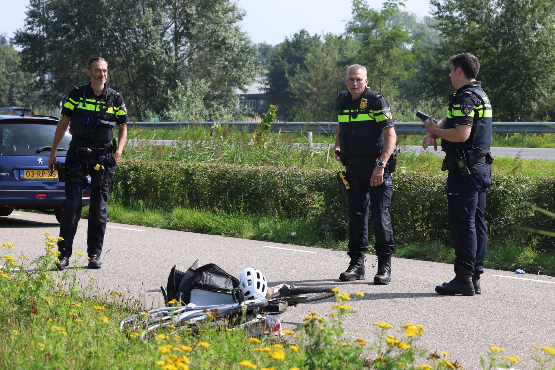 Fietser Ernstig Gewond Na Botsing Met Auto - 112Brabant