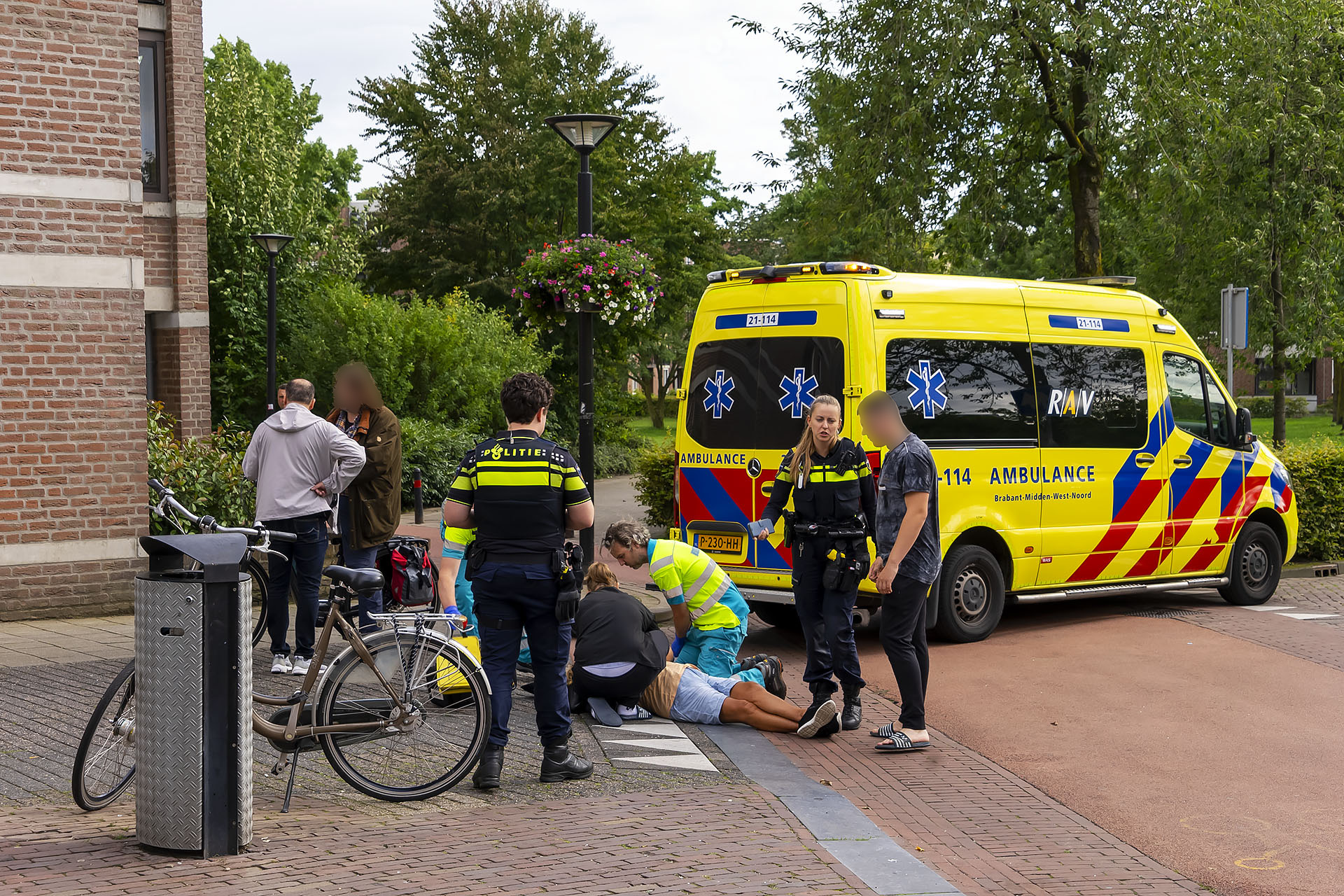 Fietsster gewond bij aanrijding in centrum