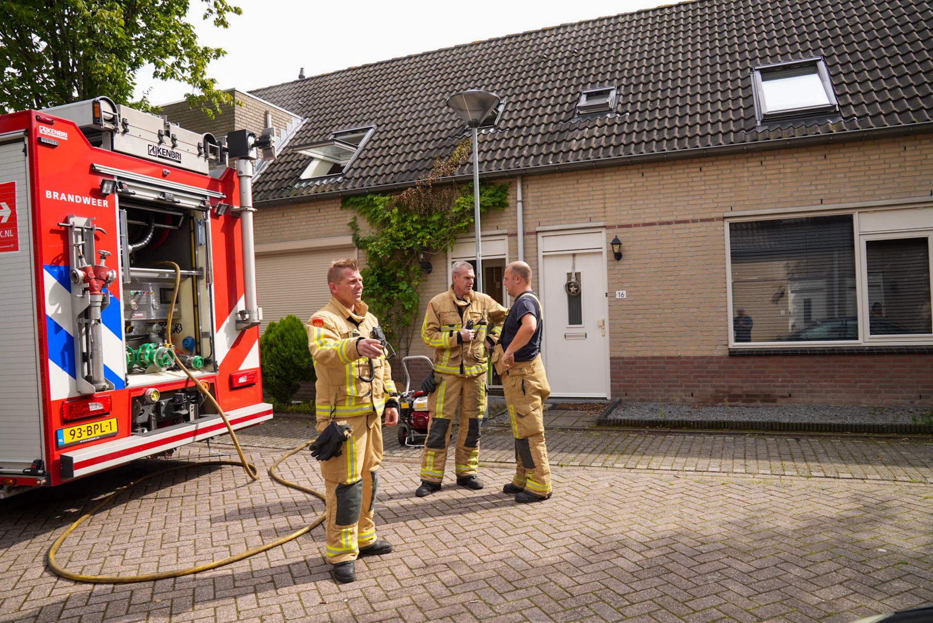 Brandweer Blust Cv Ketel Brand In Woning Brabant