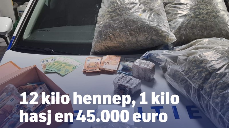 Drie aanhoudingen bij drugsactie