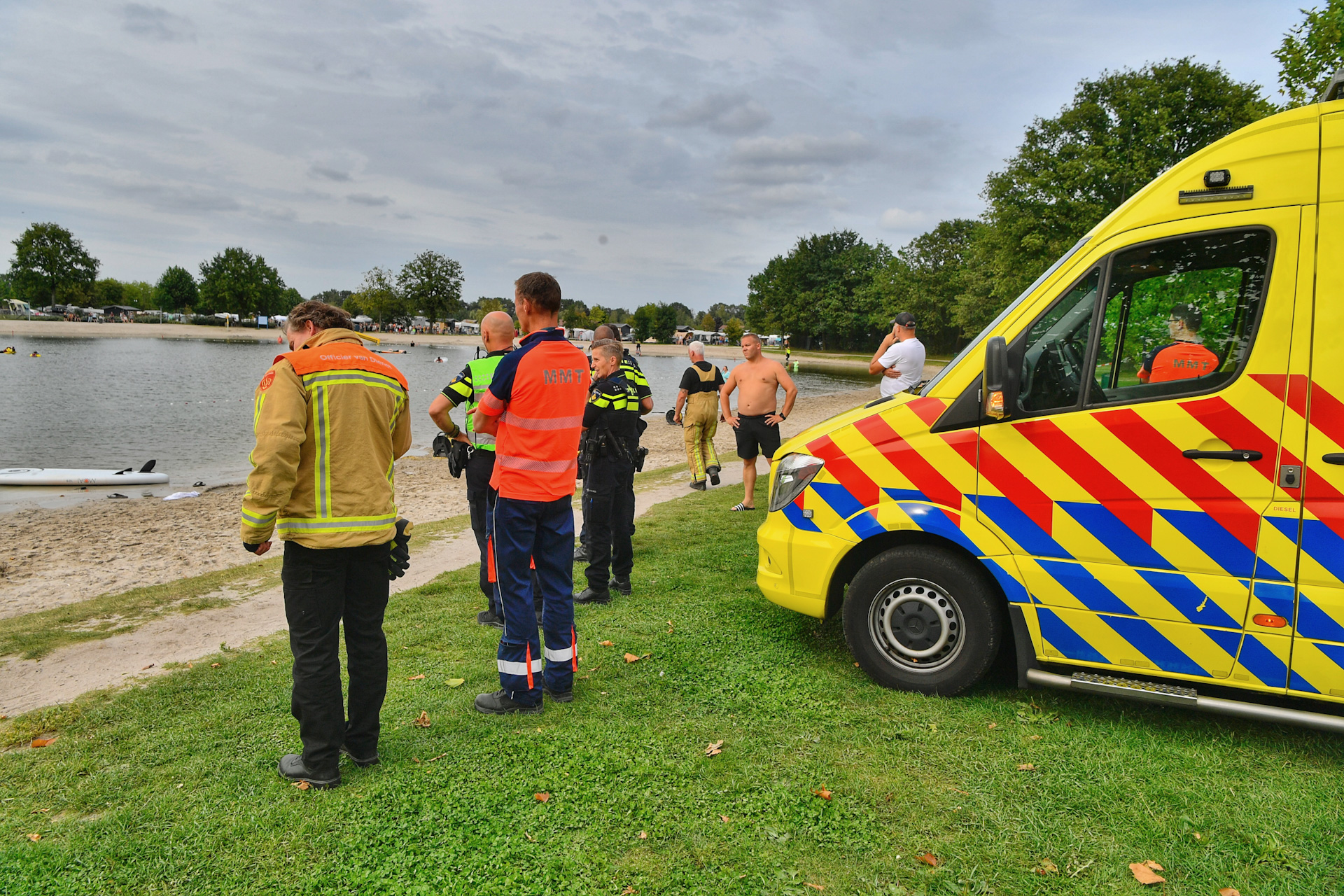 Bergingsactie vermiste jongen (14) in recreatieplas Eersel