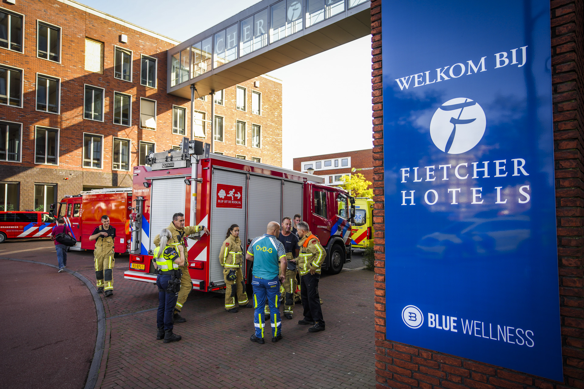 Hotel ontruimd na reactie stoffen in wellnessruimte, 6 lichtgewonden