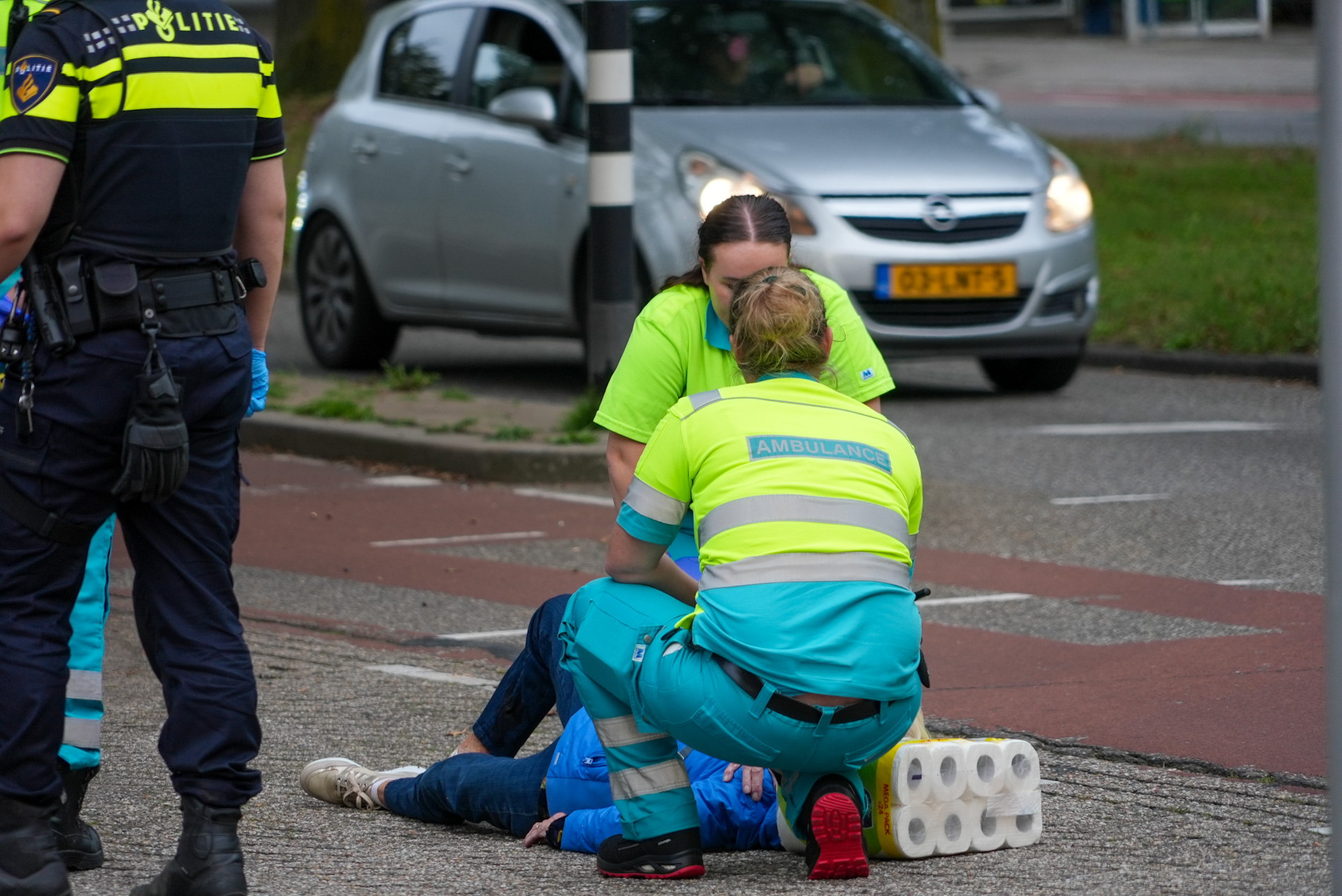 Oudere Vrouw Raakt Gewond Bij Botsing Met Auto - 112Brabant