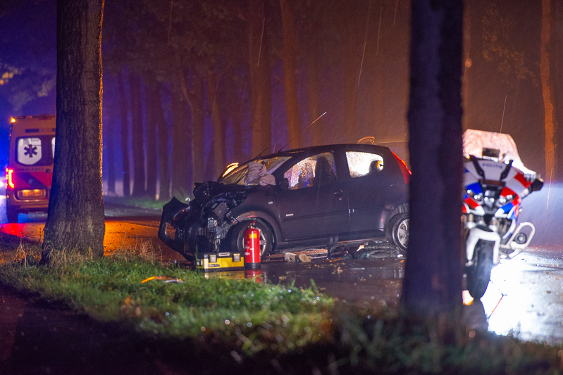 Automobilist (78) overleden bij verkeersongeval