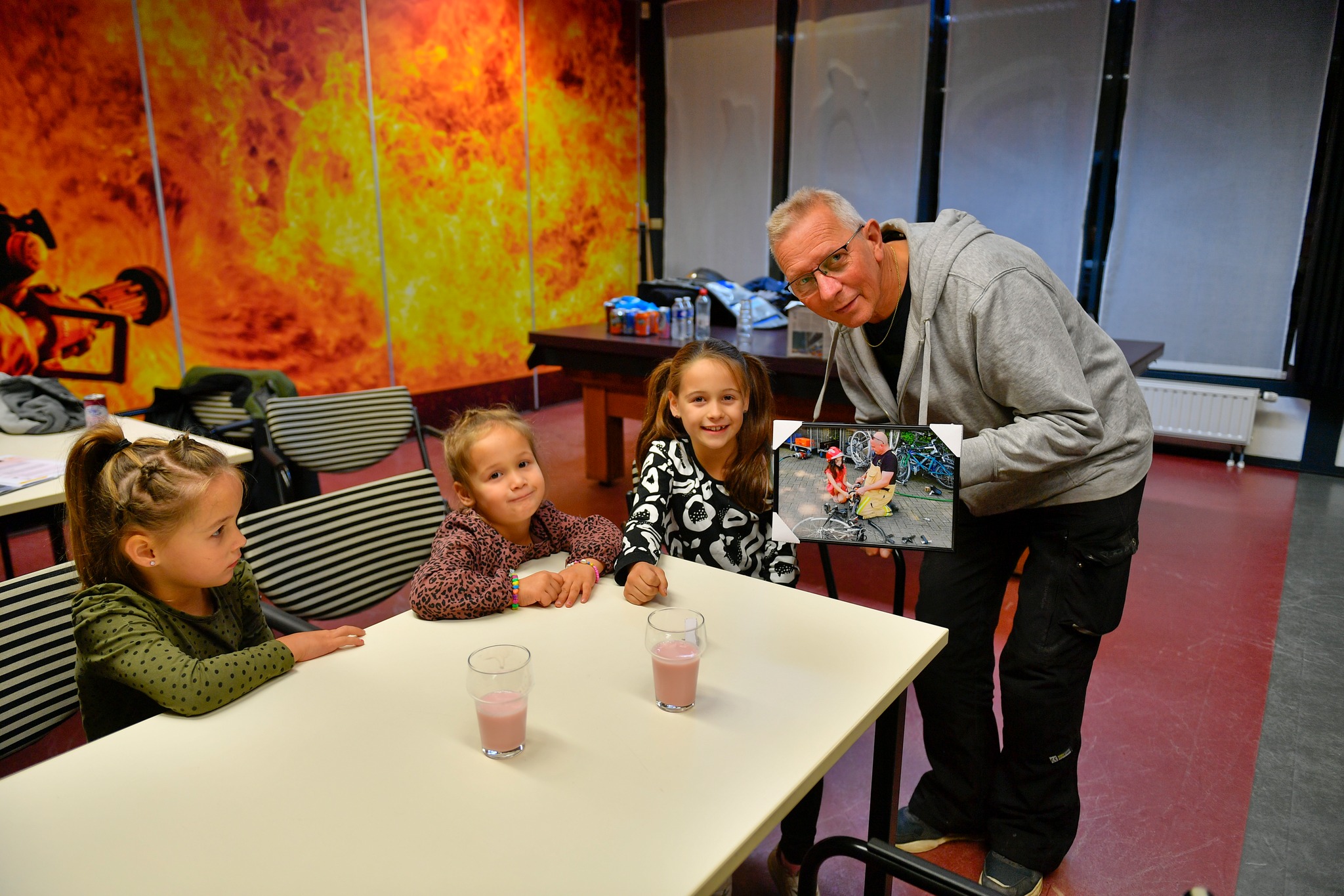 Tess wint prijs voor beste persfoto op de 112 dag in Bergeijk
