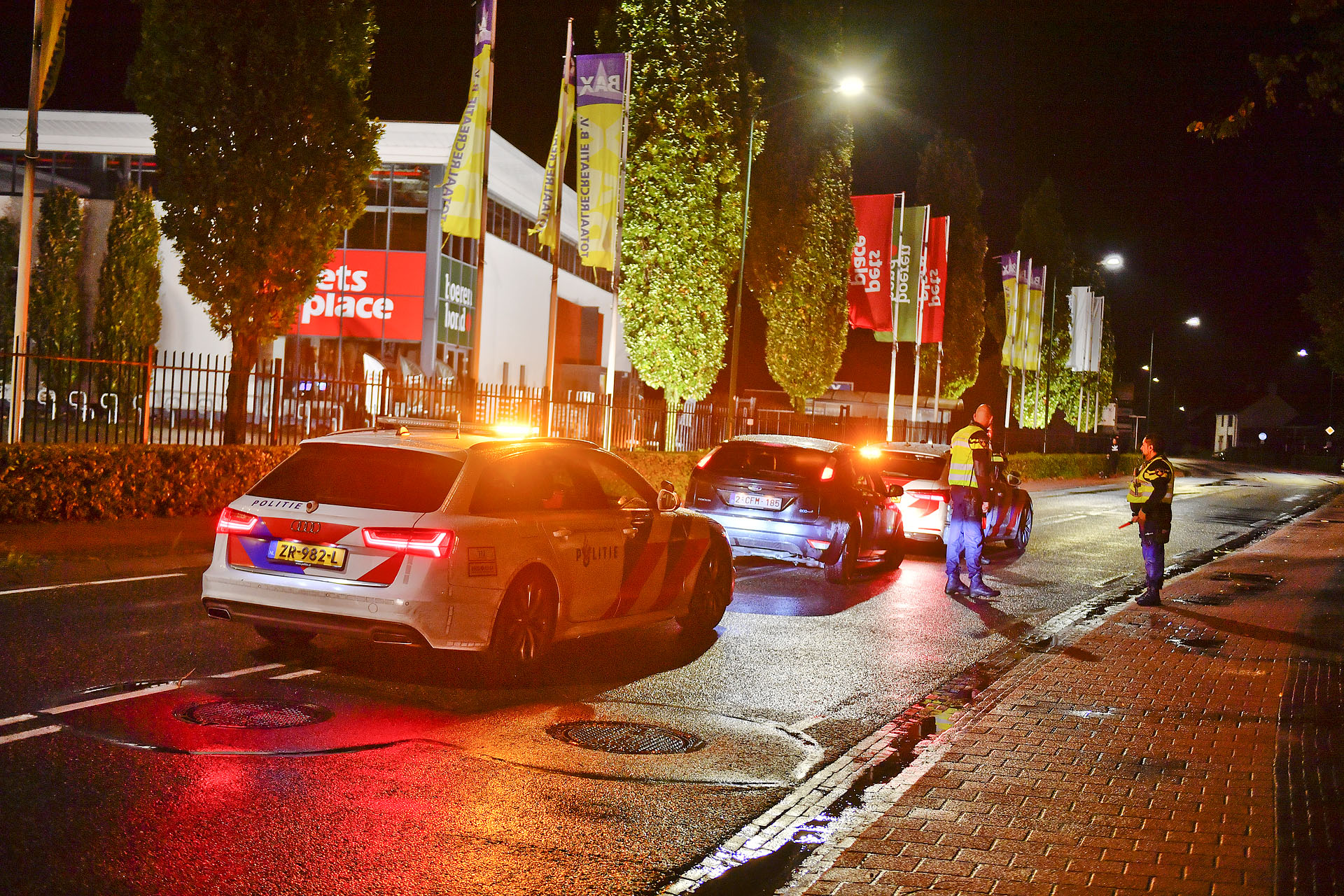 Aanhouding na achtervolging vanuit België