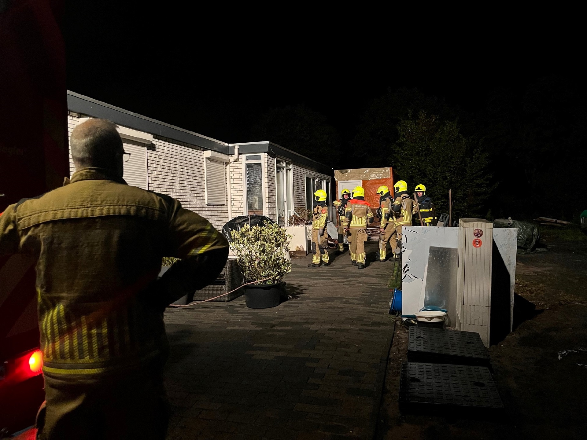 Accu vliegt in brand in chalet op vakantiepark