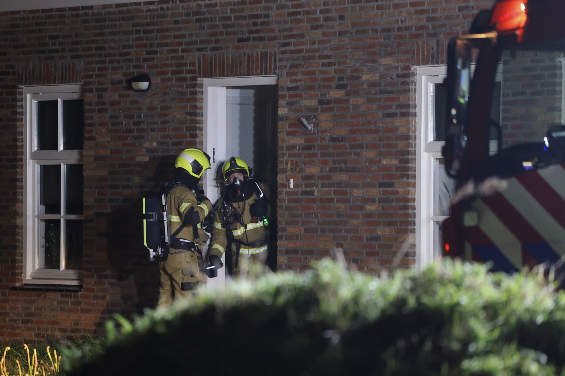 Nachtelijke woningbrand snel onder controle
