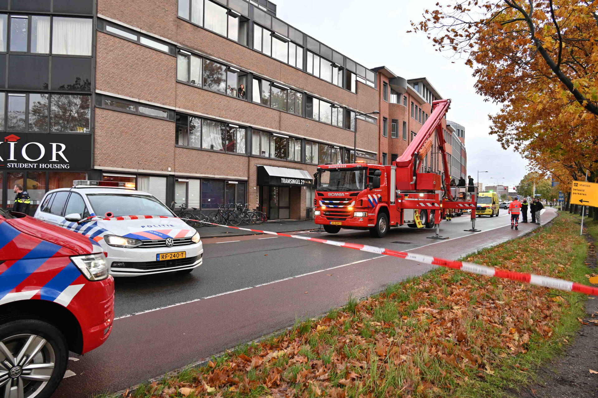Ruim 50 mensen geëvacueerd na brand in appartementencomplex