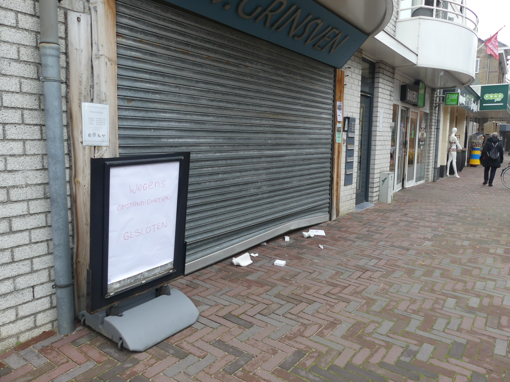 Inbraak bij Juwelier in Kaatsheuvel, winkel tijdelijk gesloten
