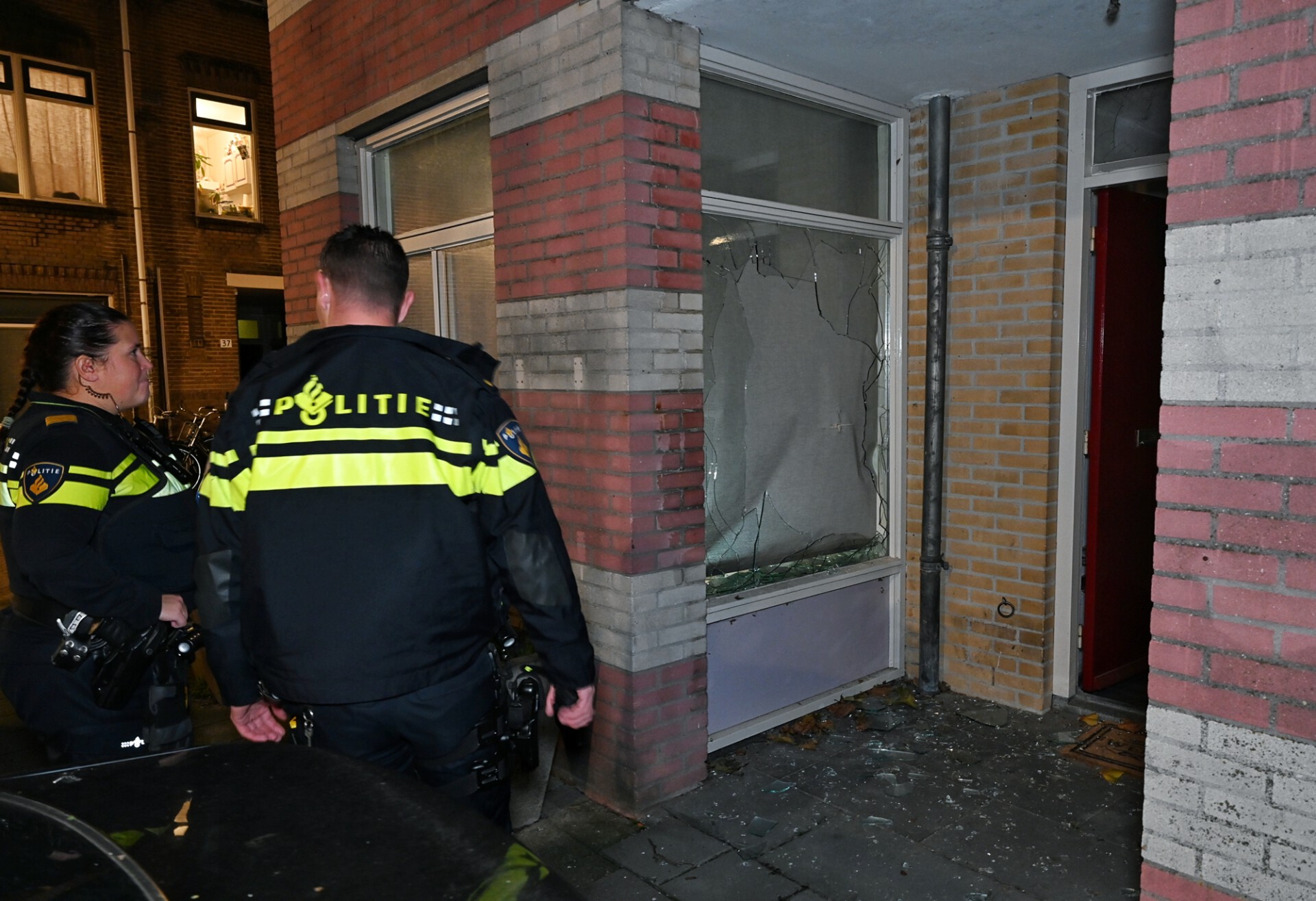Explosief veroorzaakt schade aan woning