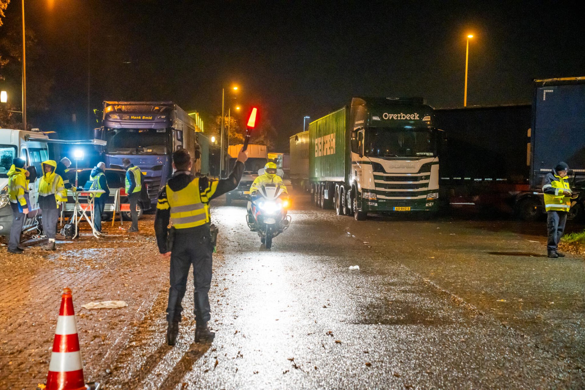 Meerdere bekeuringen tijdens grote controle langs snelweg