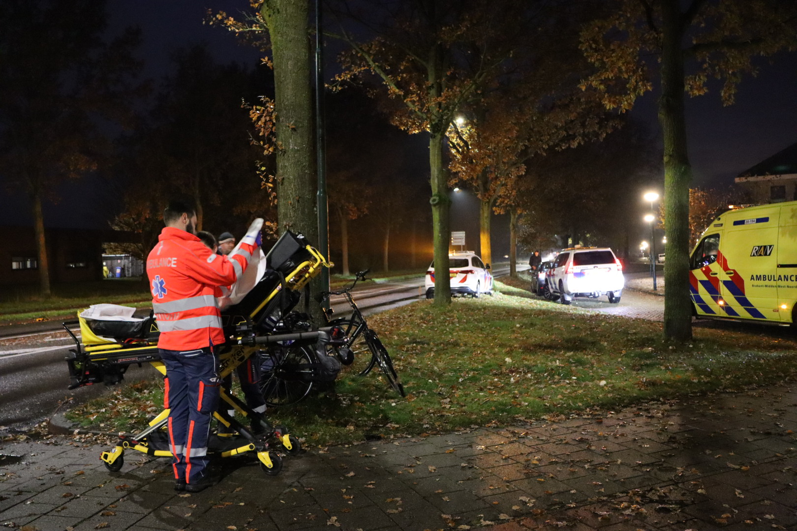 Fietsster Gewond Na Botsing Met Auto - 112Brabant