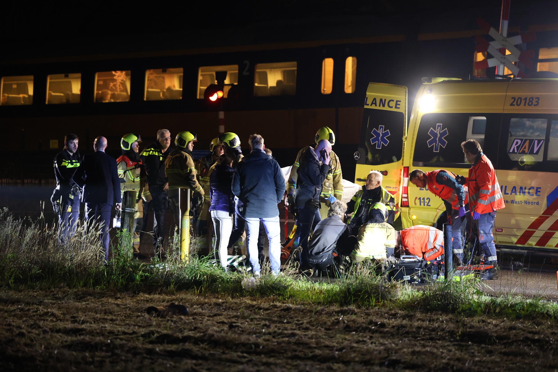 Paard Dood En Automobilist Zwaargewond Na Botsing Met Trein - 112Brabant