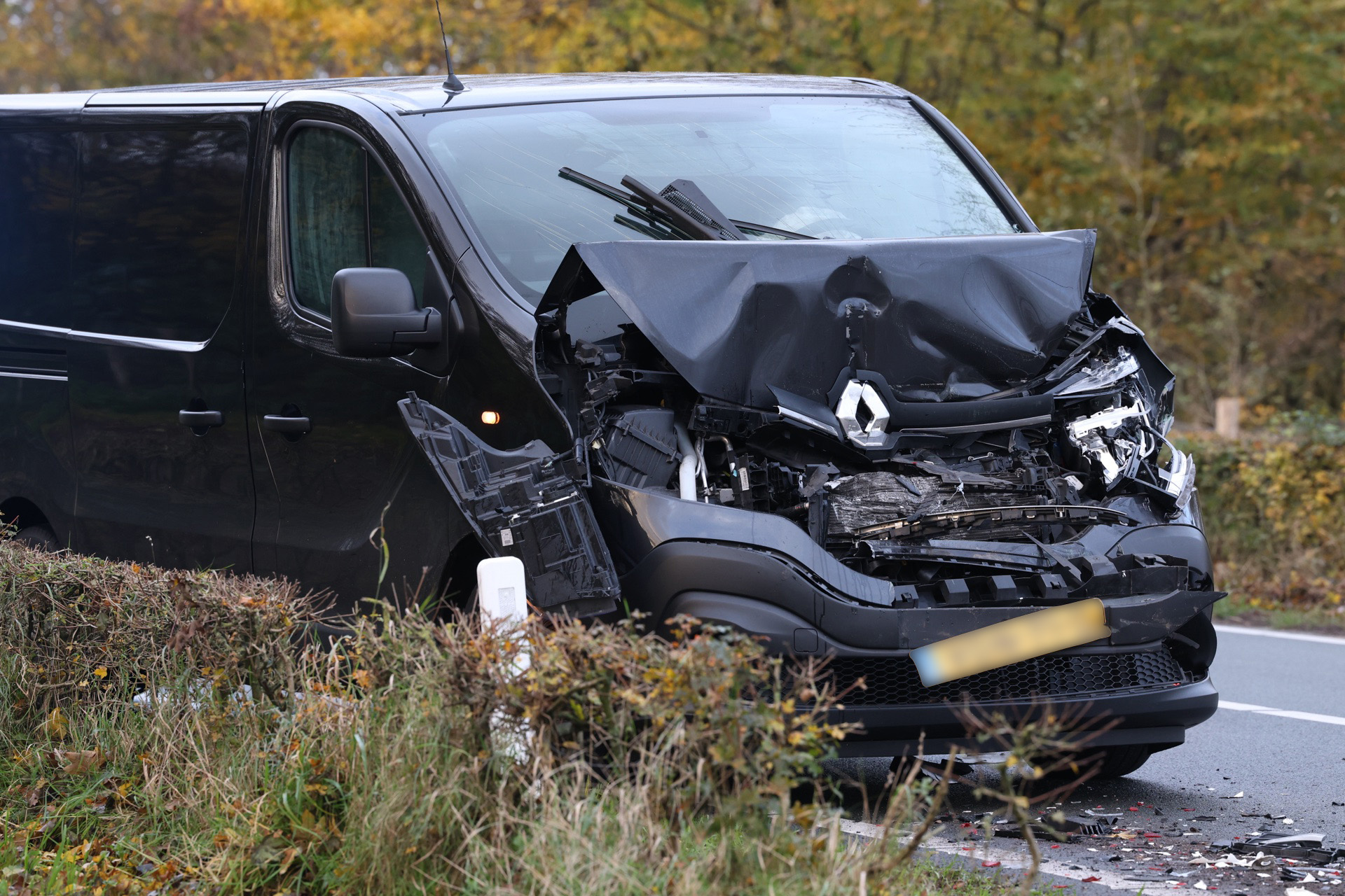 Flinke ravage na ongeval op N618 bij Boxtel