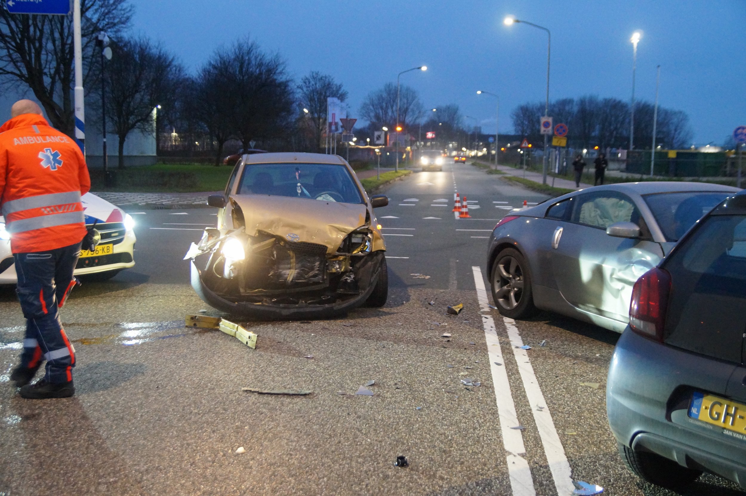 Vier auto’s betrokken bij ongeval