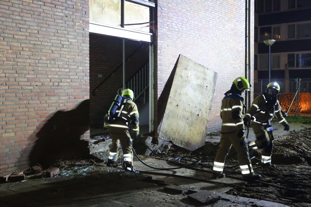 Brand in voormalige basisschool