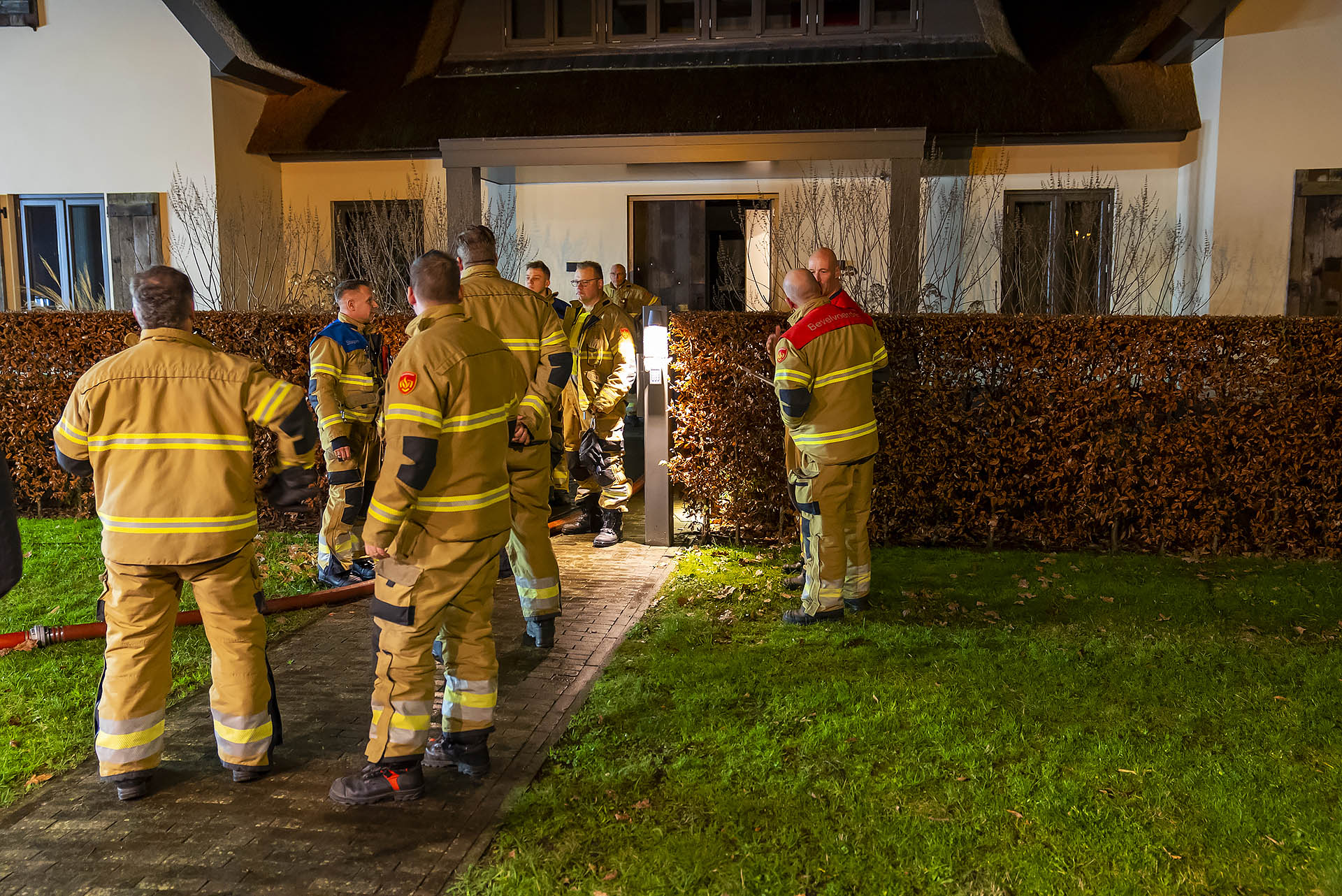 Flinke wateroverlast in villa Ruud van Nistelrooij