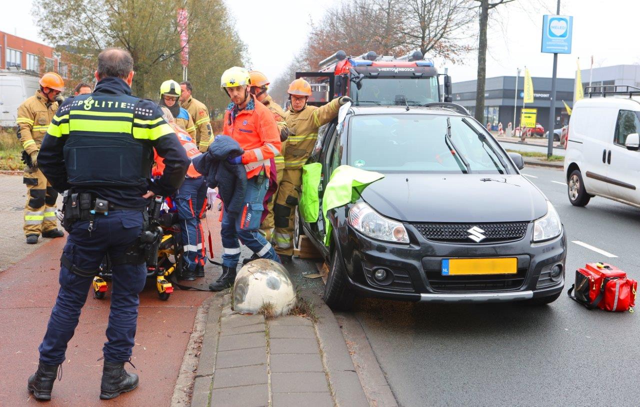 Oudere man raakt ernstig gewond bij ongeval