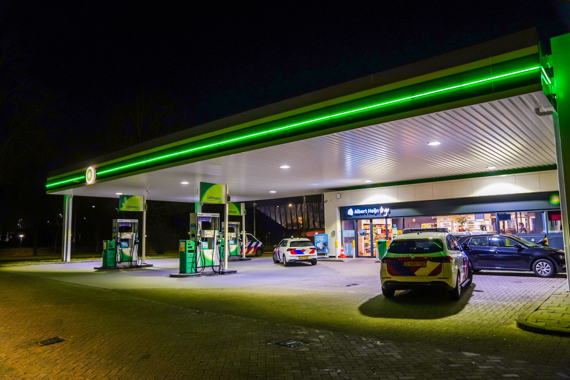 Tankstation overvallen door gewapende mannen