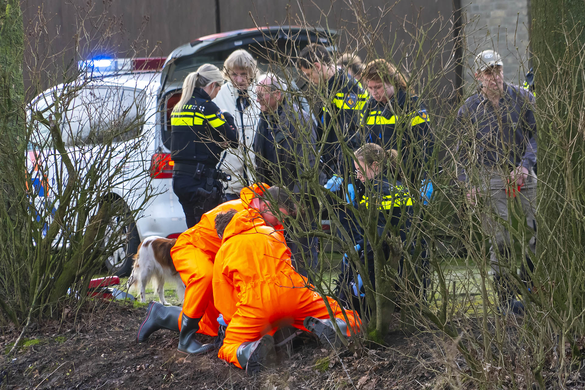 Vrouw uit water gered en gereanimeerd