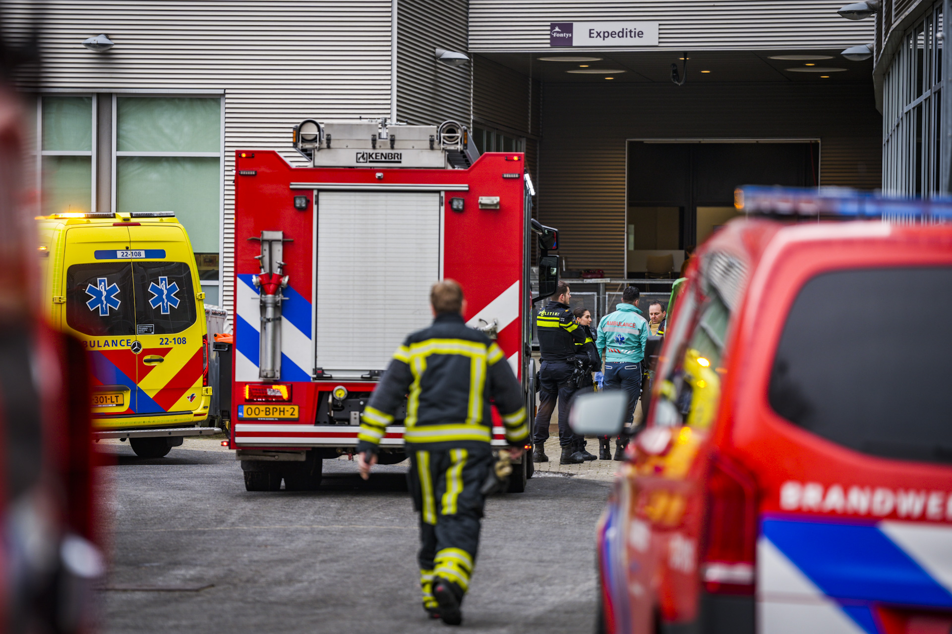 Gewonde na ongeval met zoutzuur