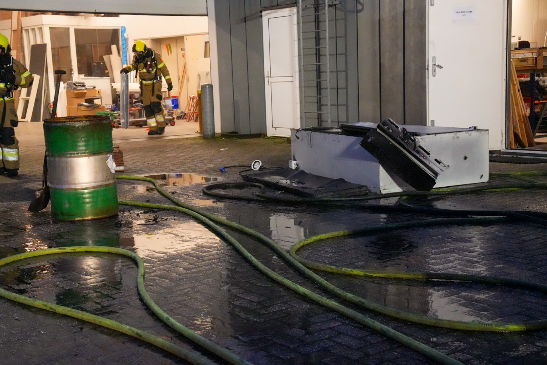 Accu’s vliegen in brand in brandkast 112Brabant