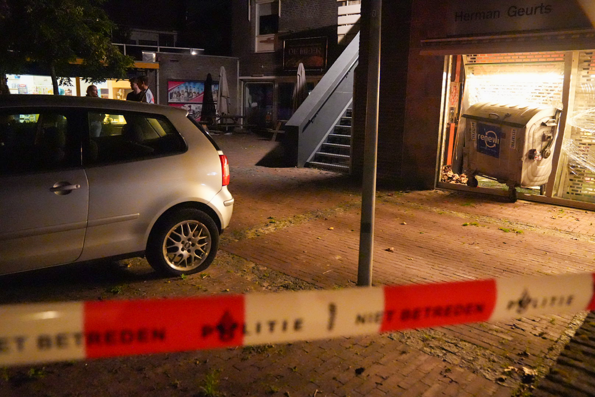 Politie houdt verdachte aan voor ramkraak op juwelier