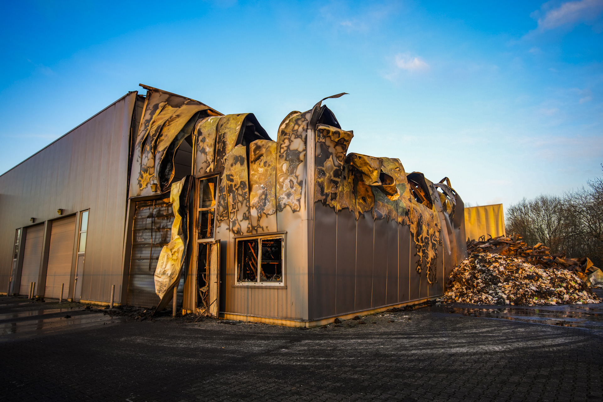 Grote brand Lieshout lijkt aangestoken