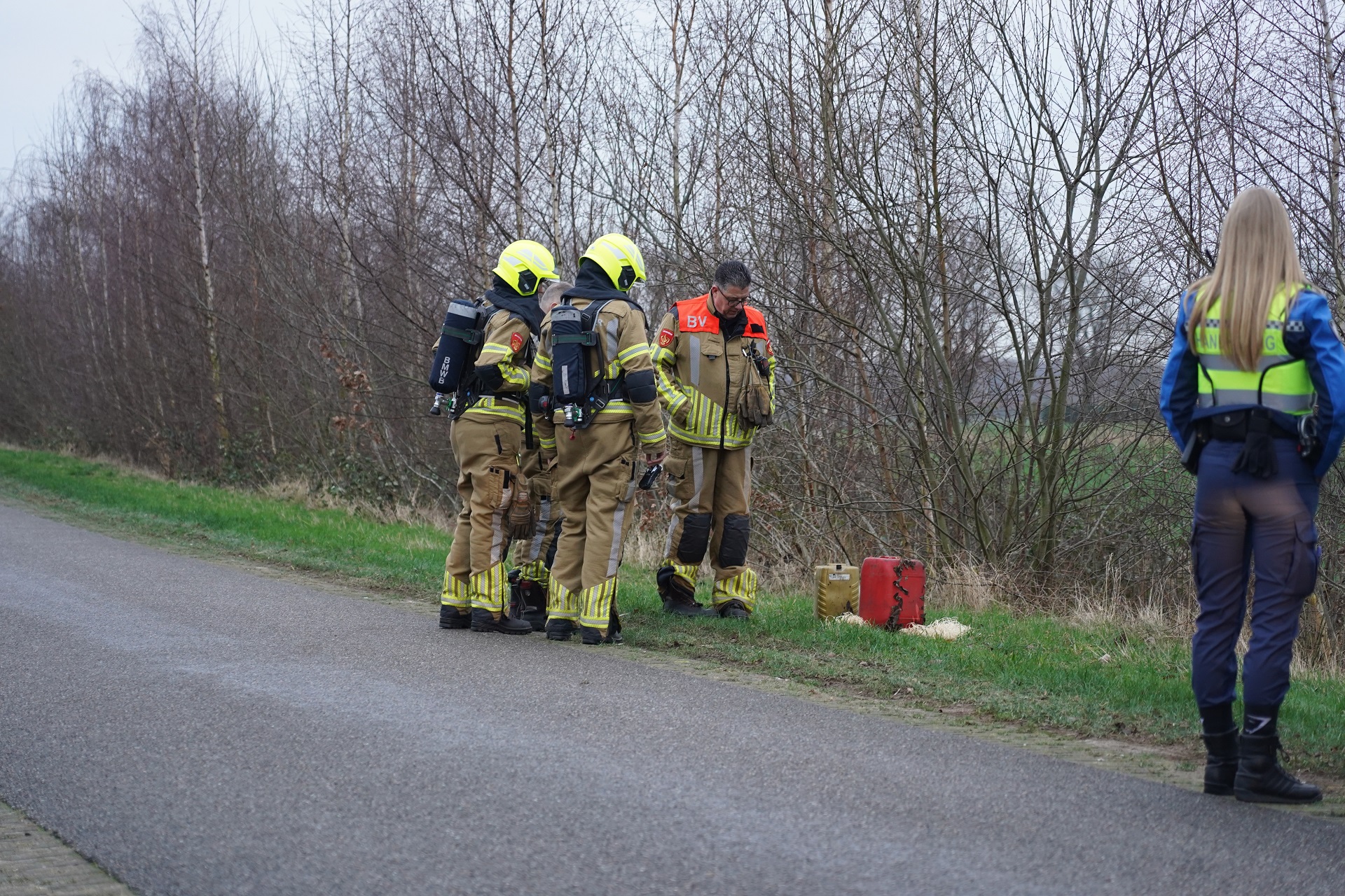 Vaten gedumpt in buitengebied Etten-Leur