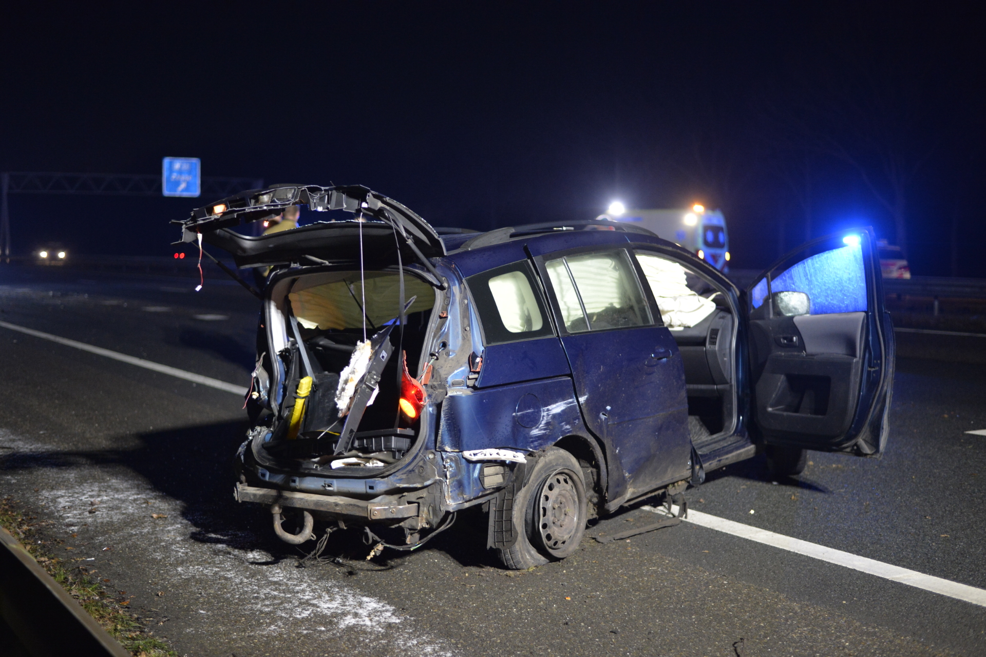 Dode en gewonden na zwaar ongeluk A58 volledig afgesloten