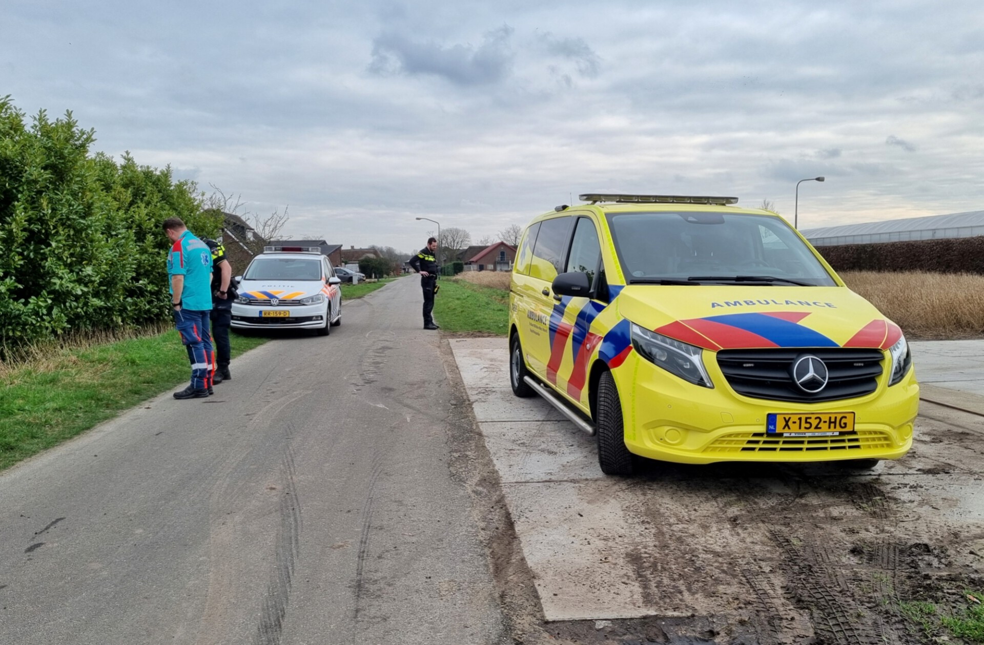 Twee gewonden na botsing tussen crossmotoren