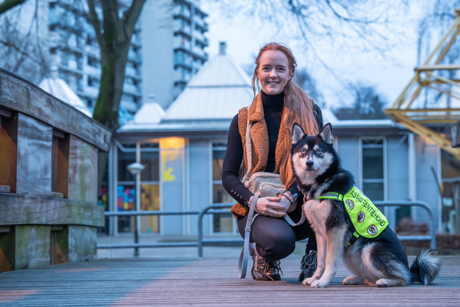 Een husky met een missie: Presley’s training als hulphond