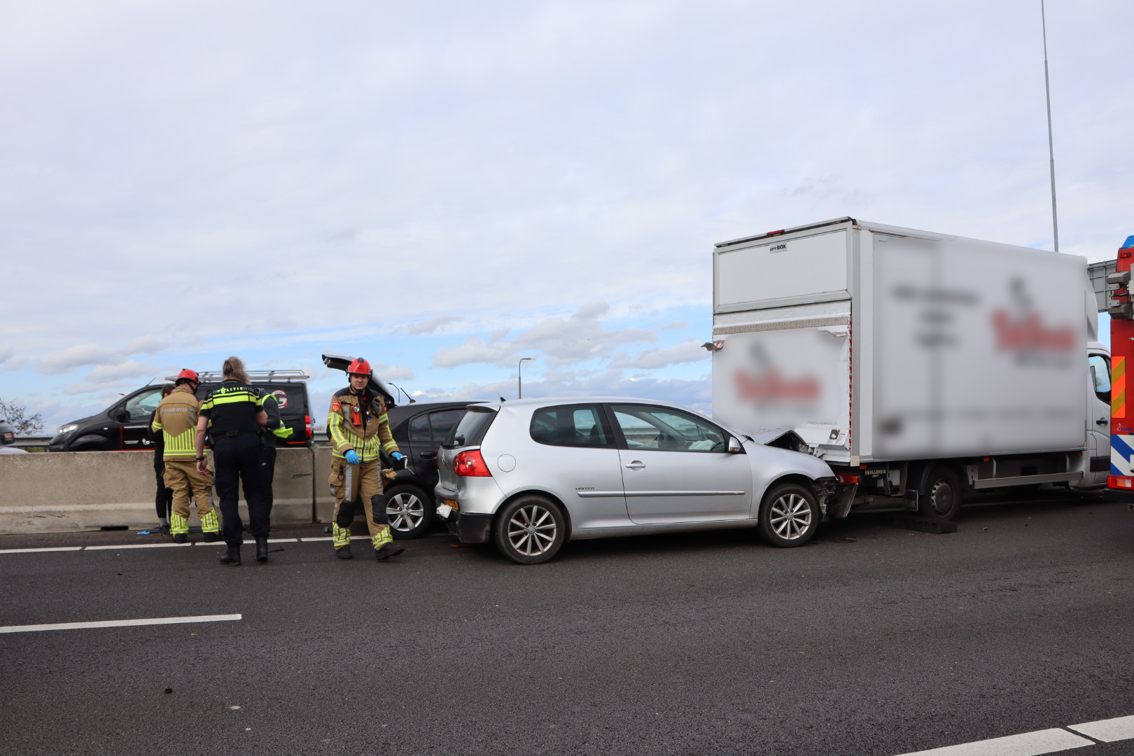 Twee Gewonden Bij Flinke Botsing Op A59 Bij Waalwijk - 112Brabant