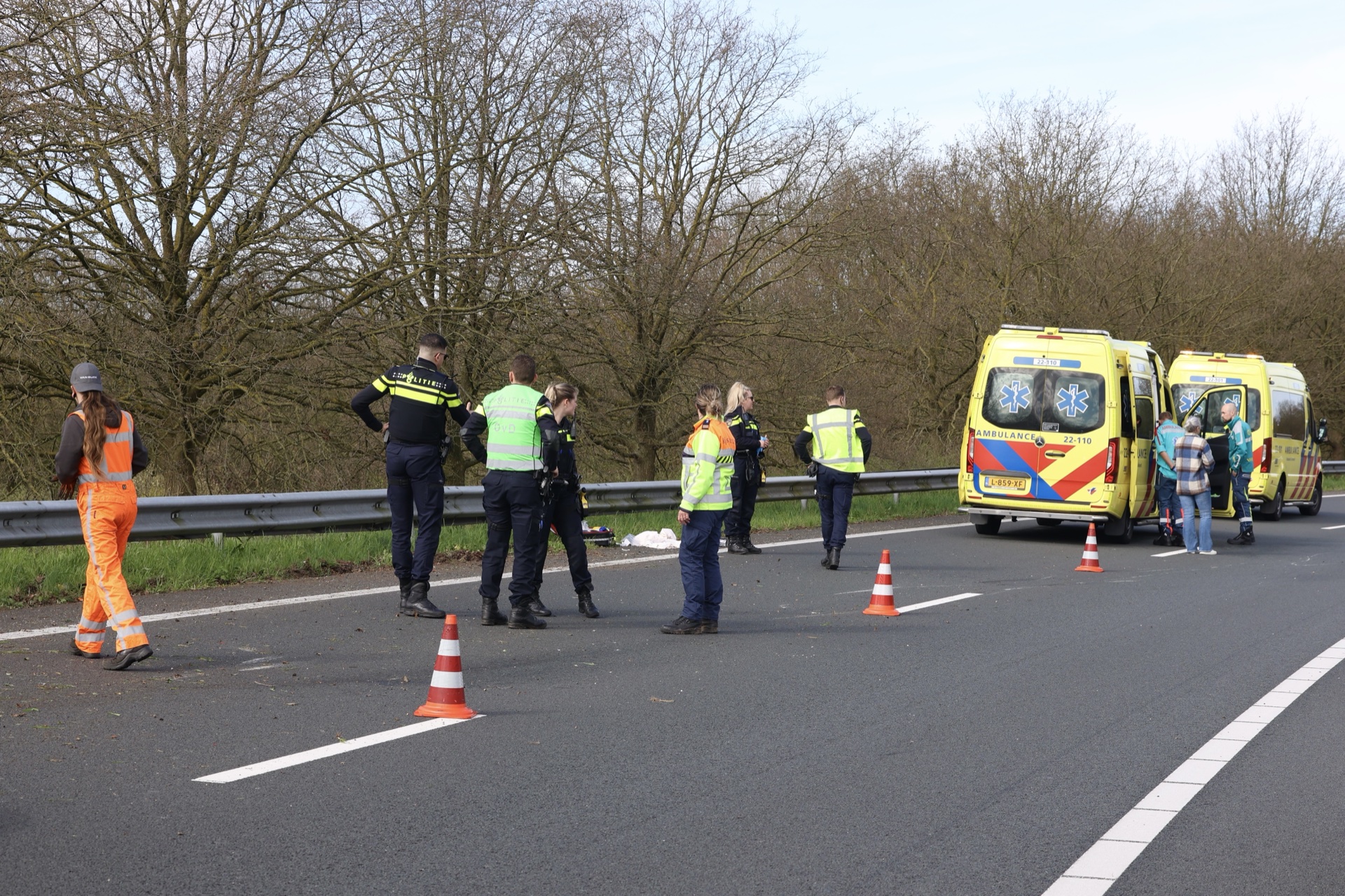 Motorrijder Zwaargewond Na Eenzijdig Ongeval Op Snelweg - 112Brabant