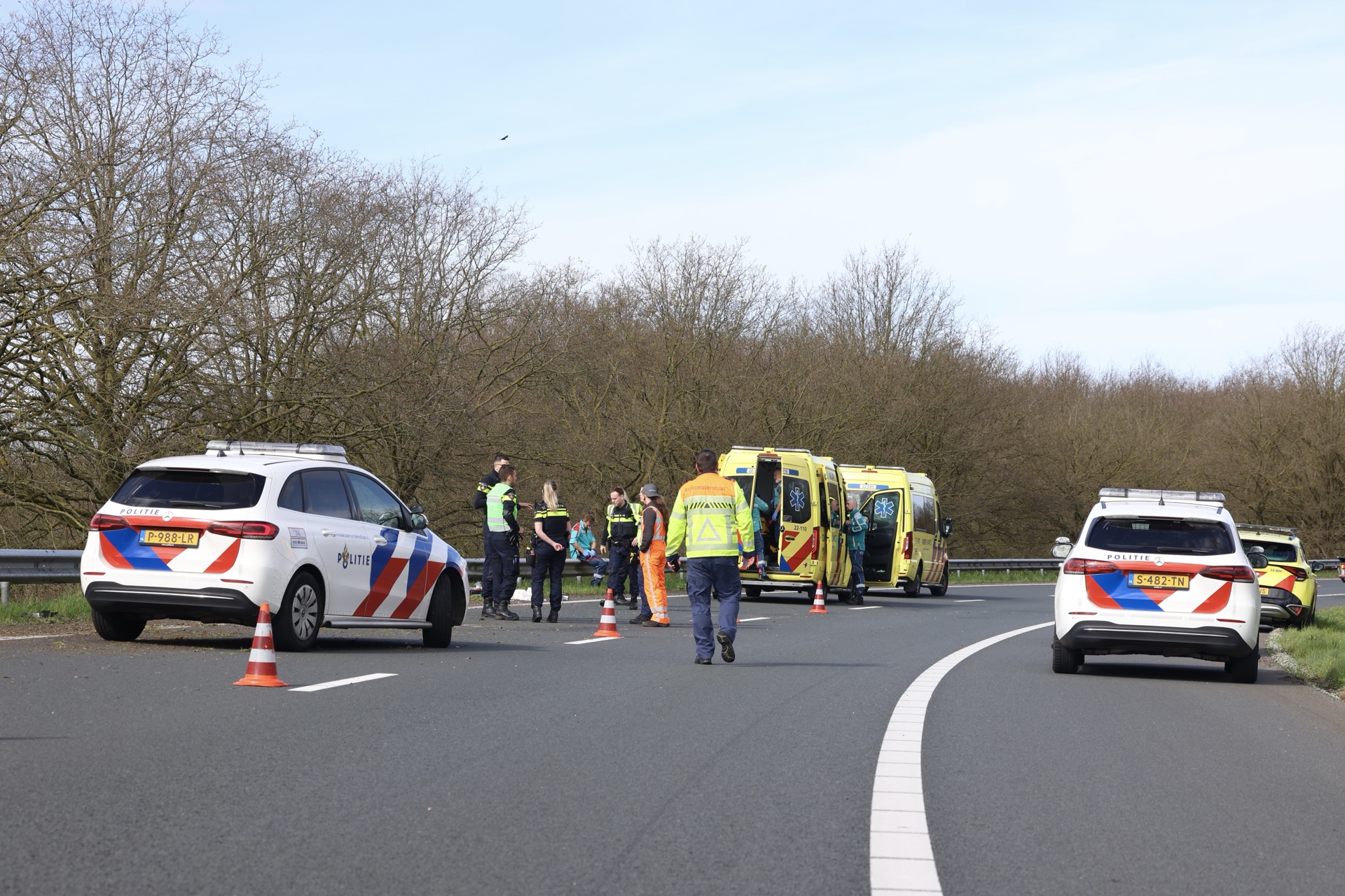 Motorrijder Zwaargewond Na Eenzijdig Ongeval Op Snelweg - 112Brabant