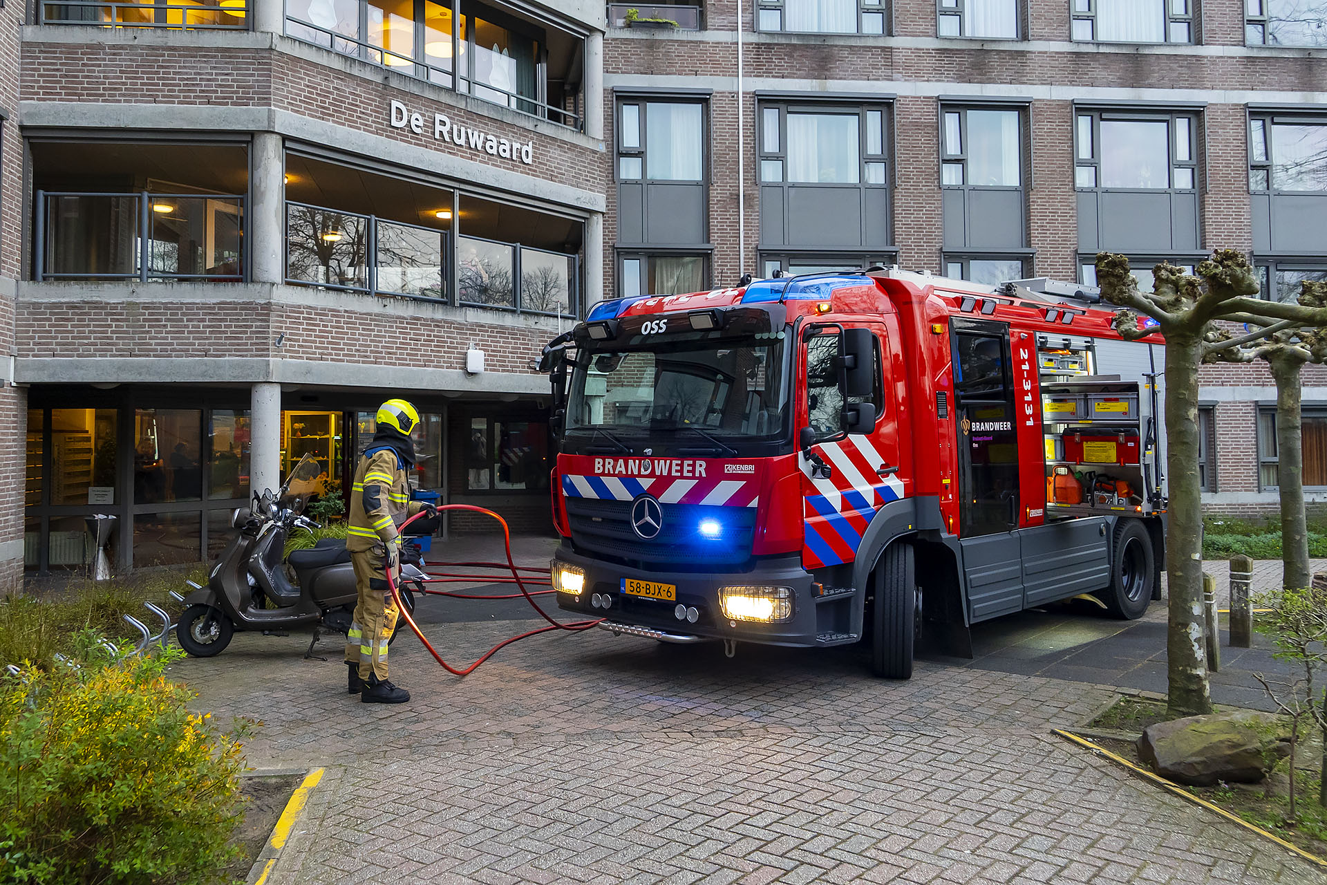 Brand in verzorgingshuis snel onder controle