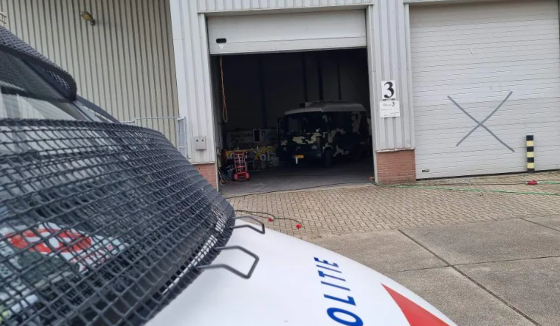 Krakerspand ontruimd; illegaal feest mogelijk voorkomen