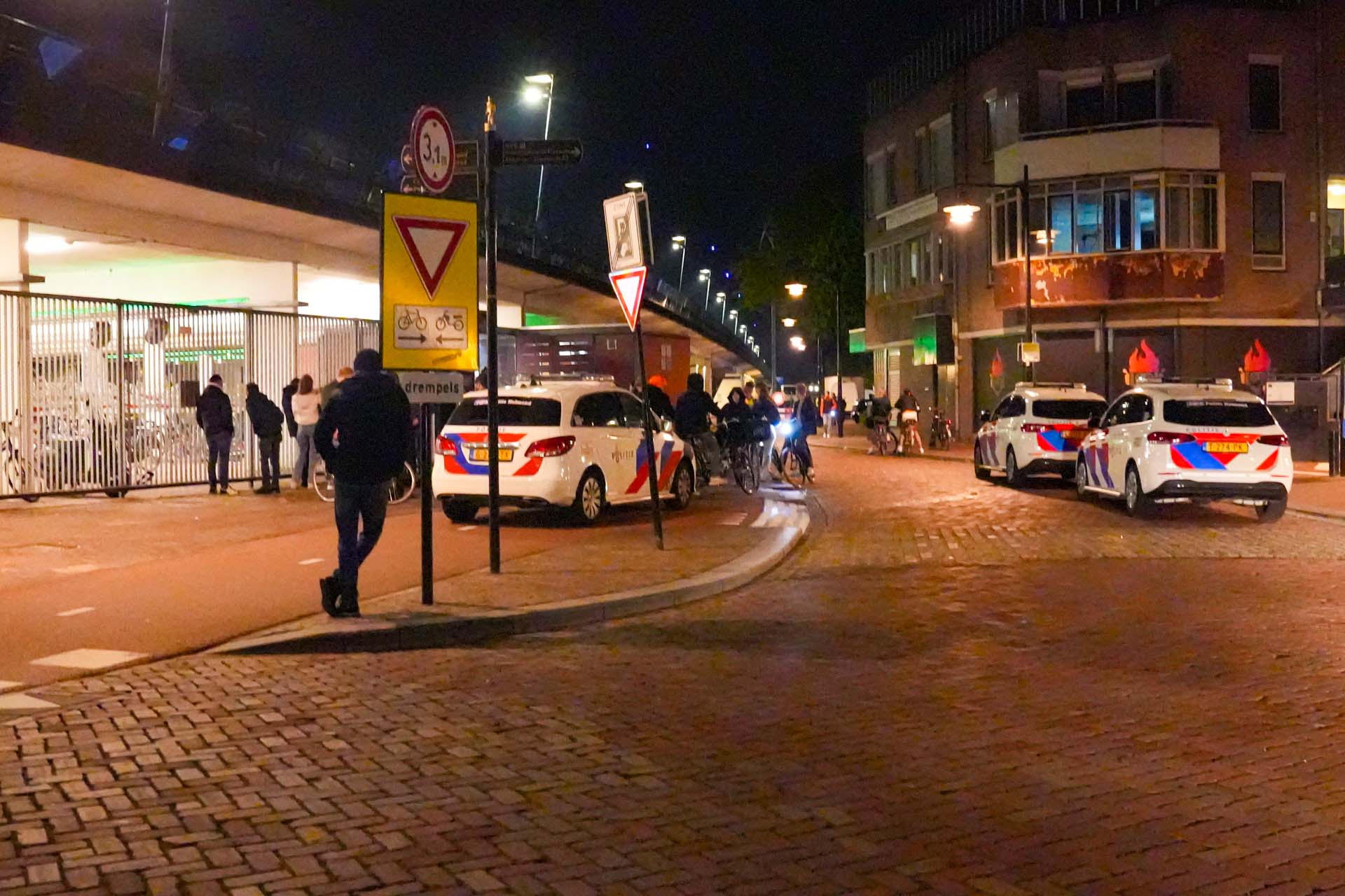 Gewonde na vechtpartij in fietsenstalling, verdachte aangehouden