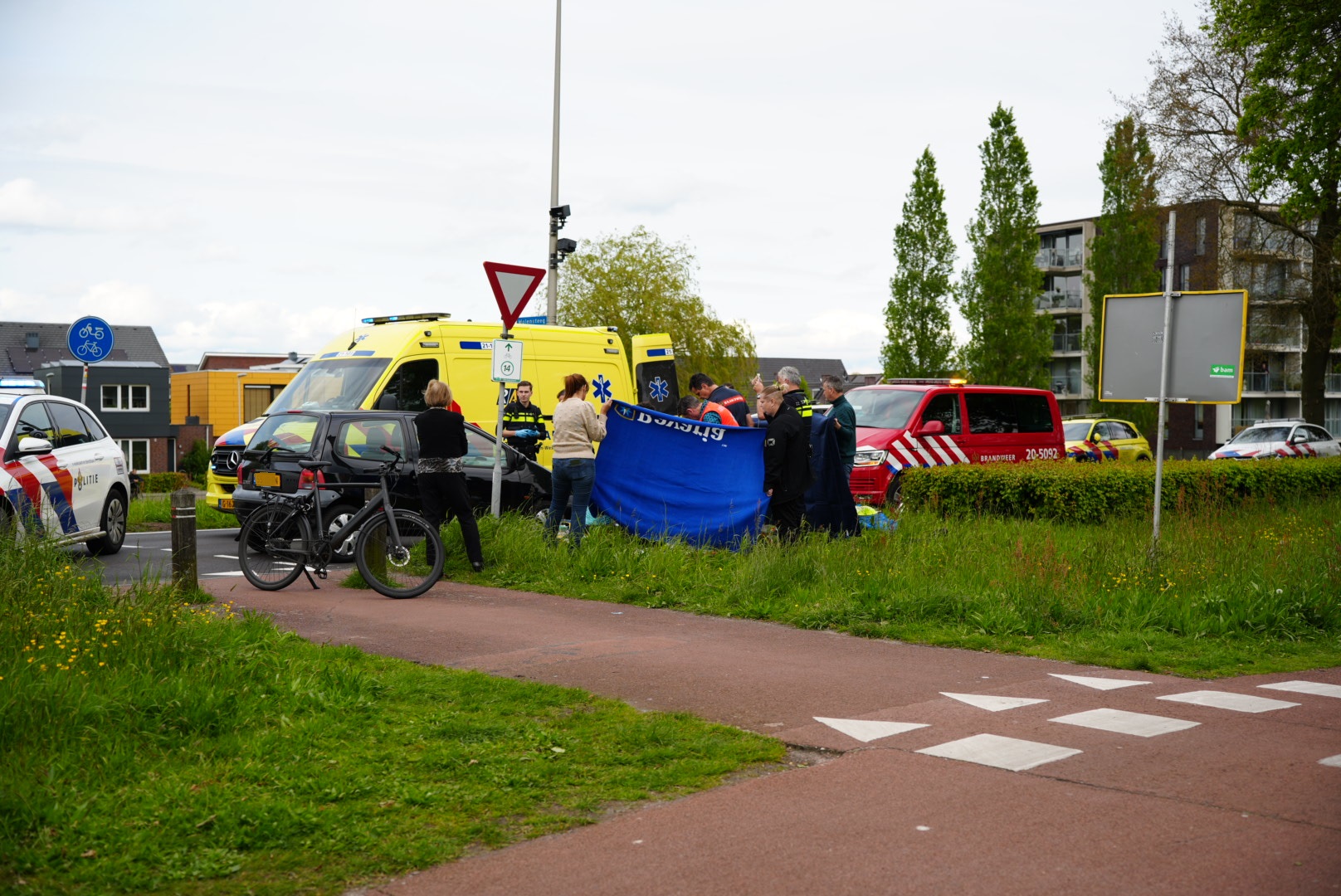 Man gereanimeerd na ongeval, politie doet onderzoek