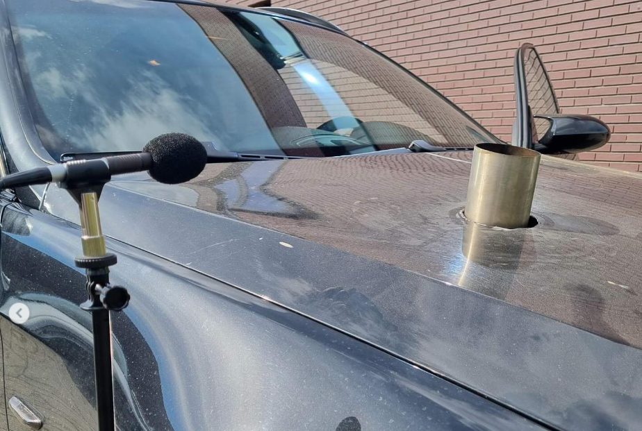 Politie plukt BMW van de weg met nogal een bijzondere uitlaat