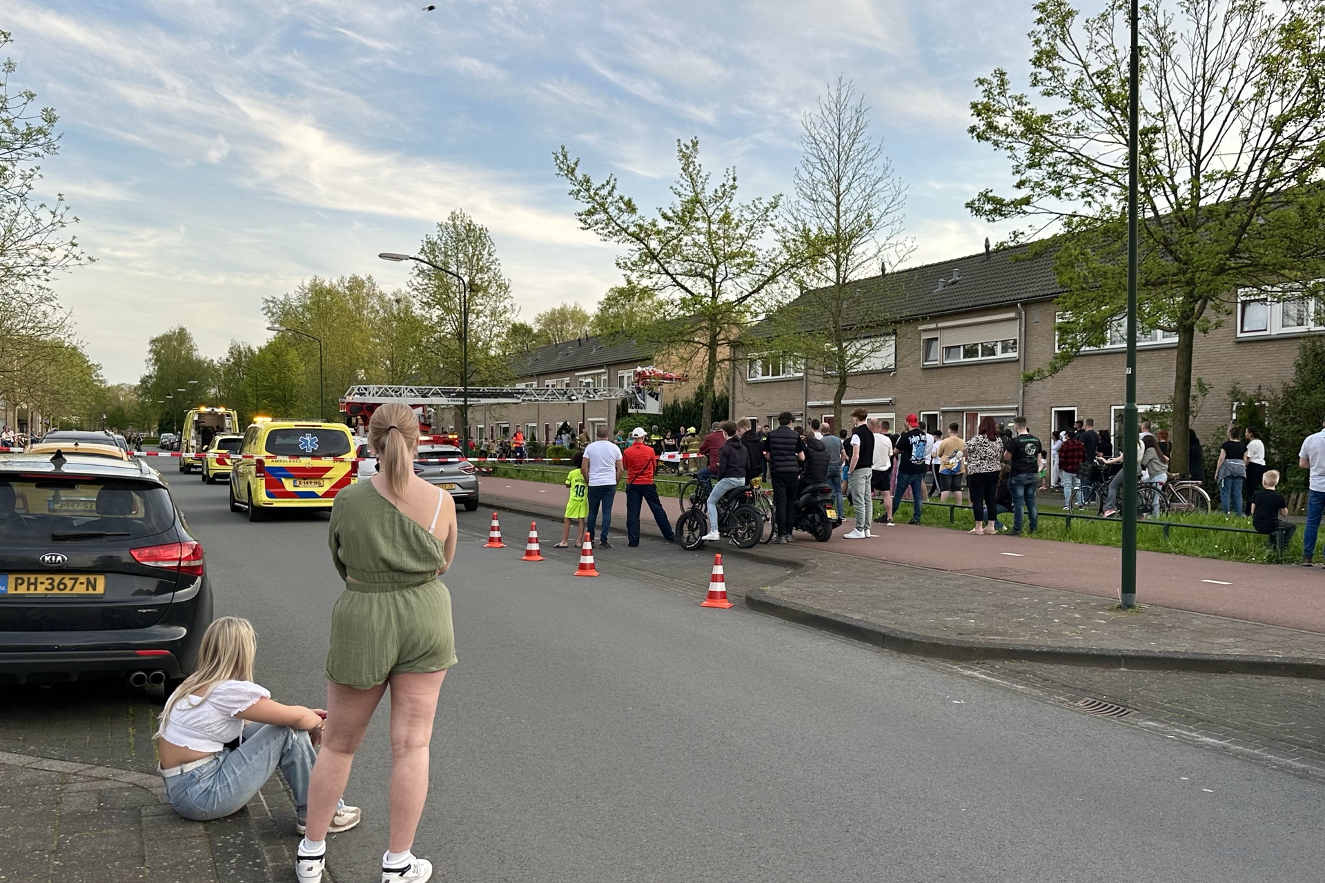 Woonwijk loopt uit voor inzet hulpdiensten in Boxtel