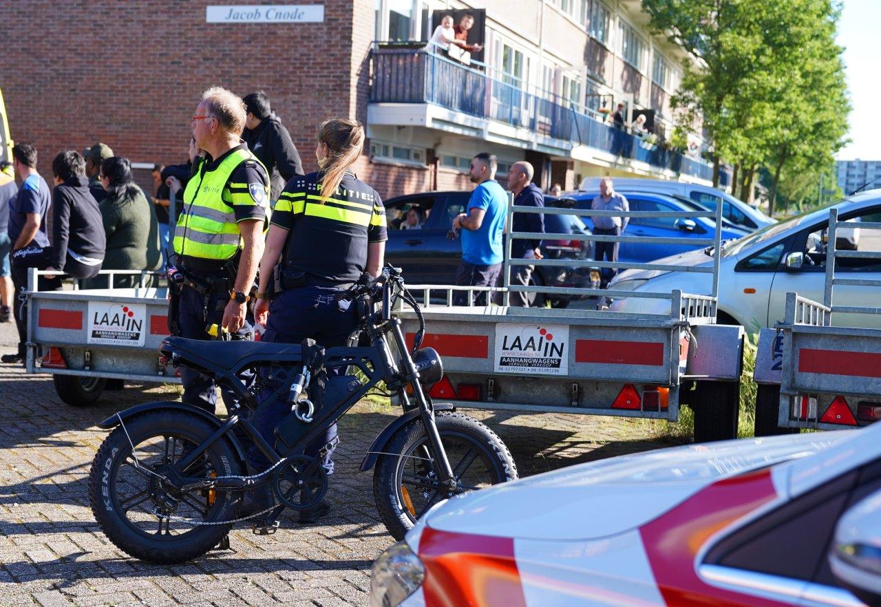 14-jarige jongen op fatbike gewond na botsing met auto