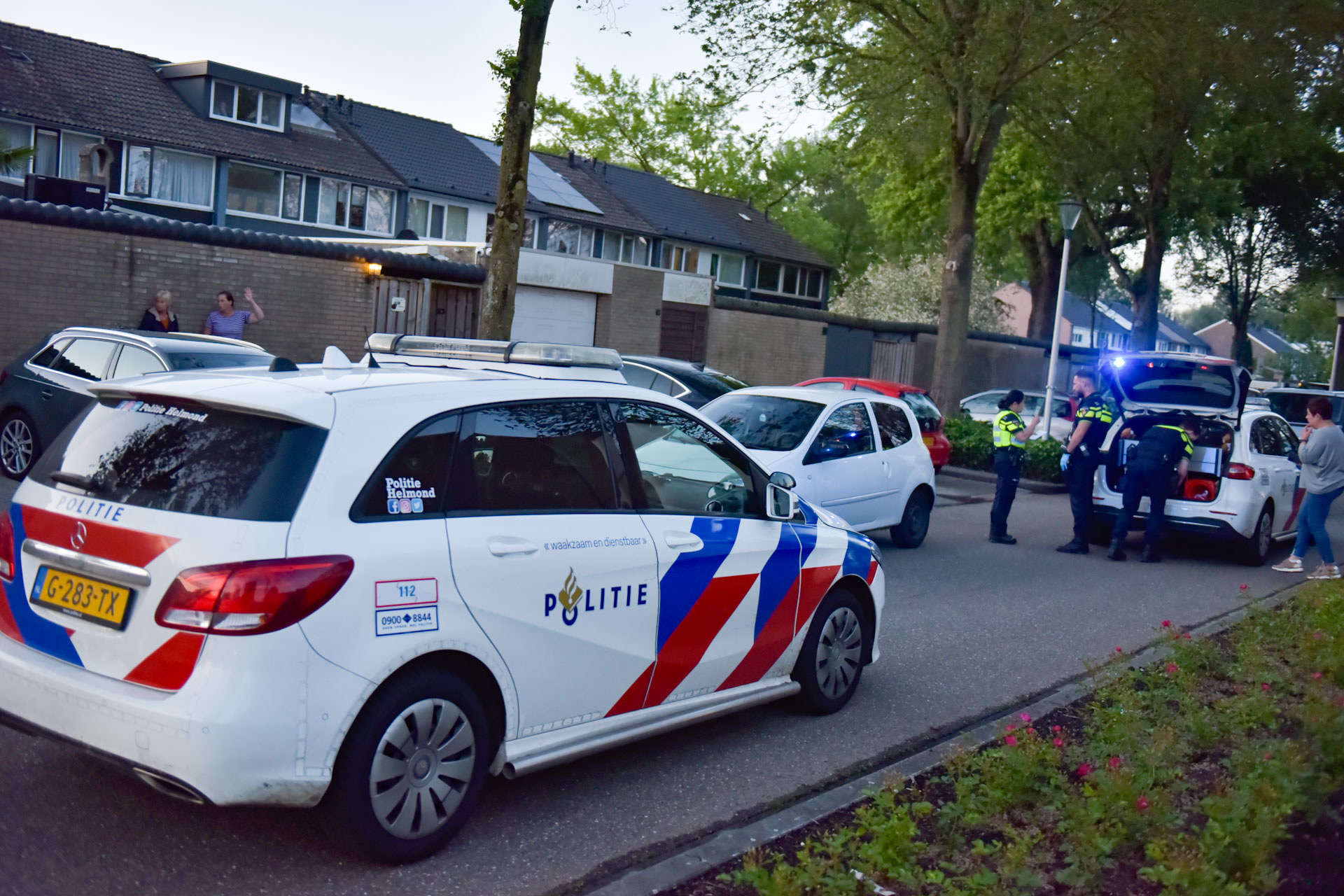 Twee bewoners raken gewond bij woningoverval