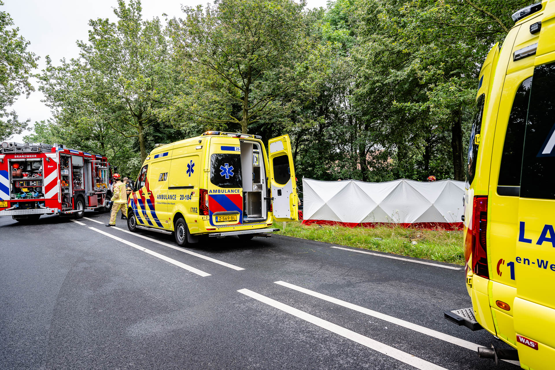 Vrouw (72) overlijdt bij ongeluk, man (75) zwaargewond - 112Brabant