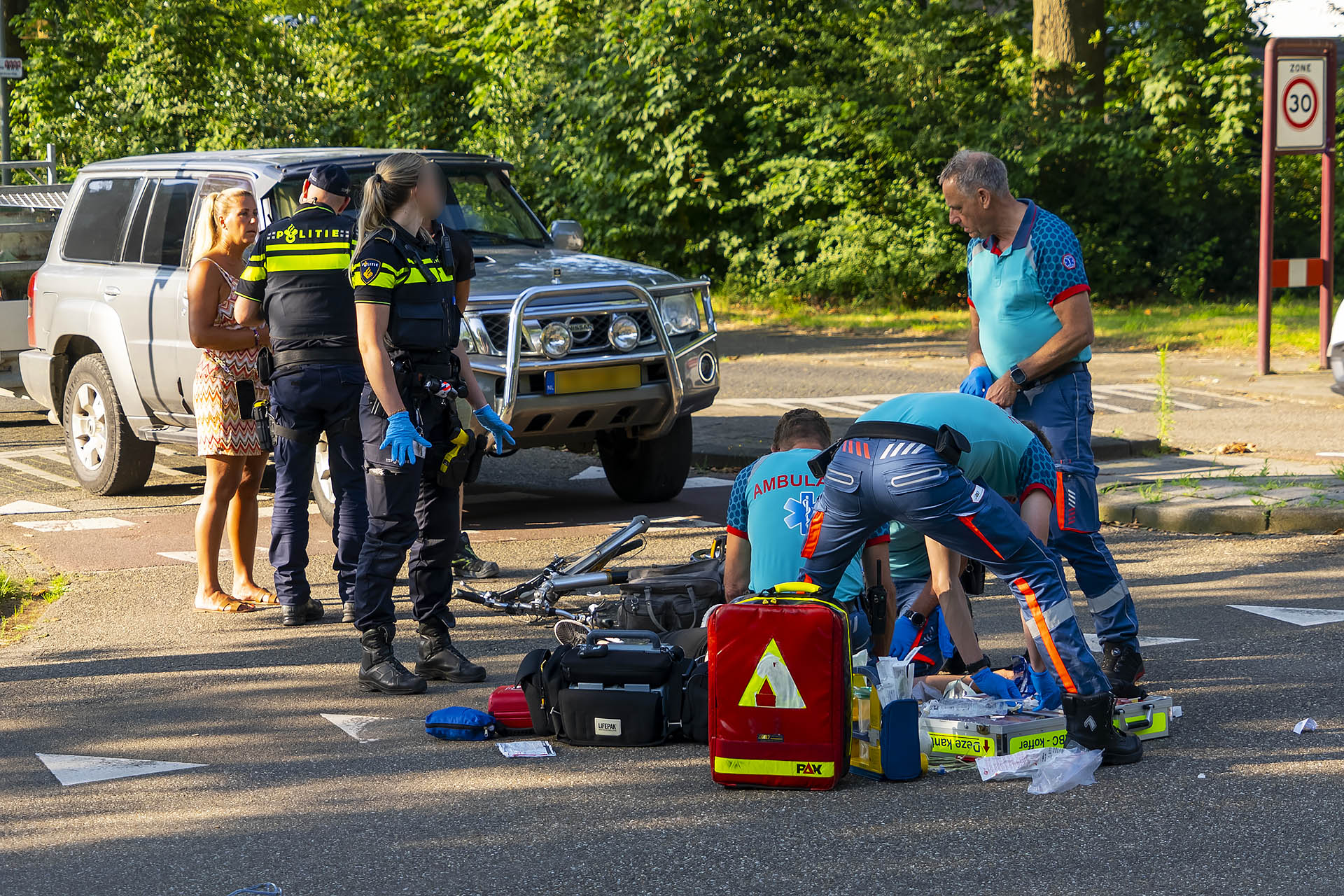Vrouw (57) die zwaargewond raakte bij aanrijding overleden