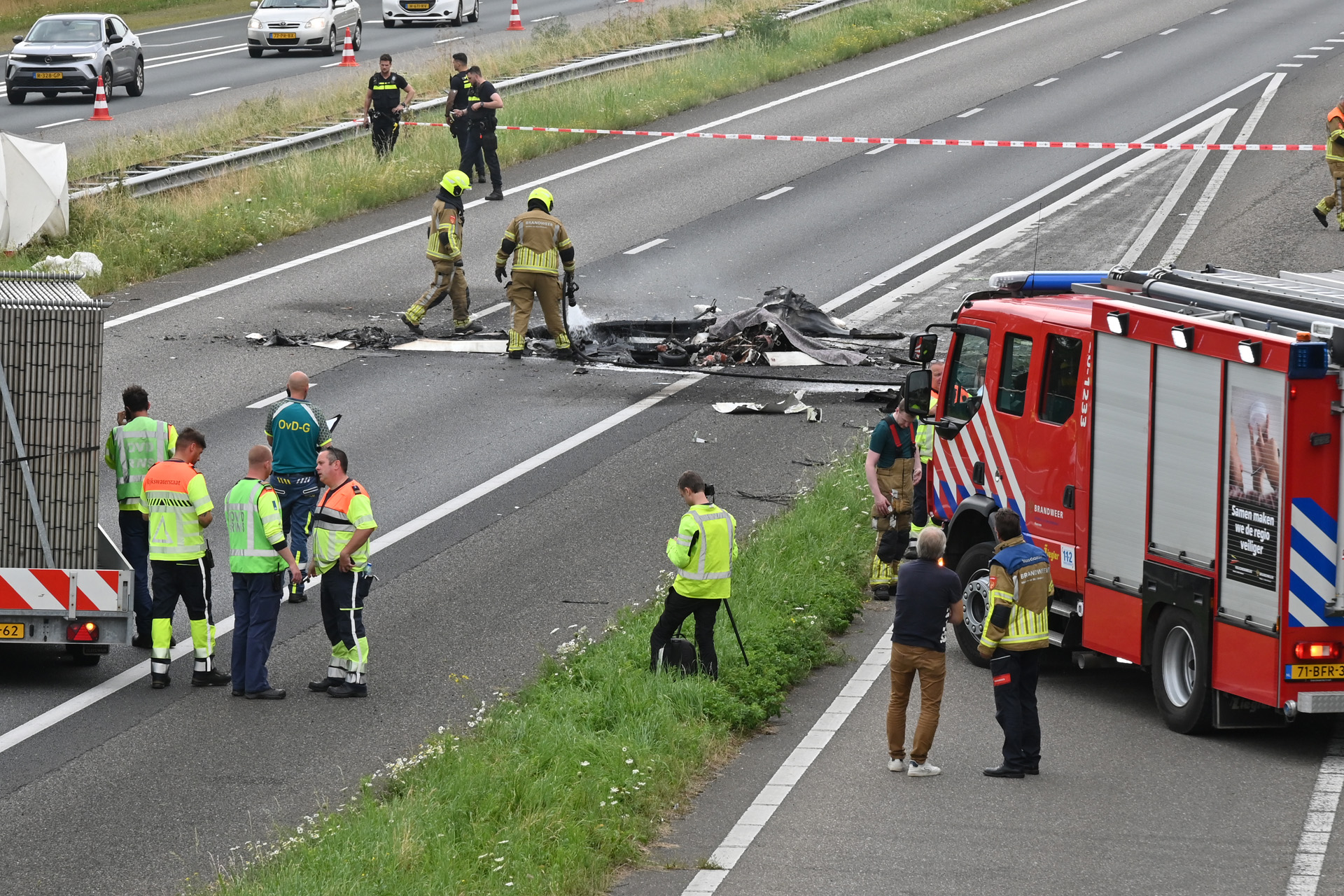 Omgekomen piloot volgde vlieglessen