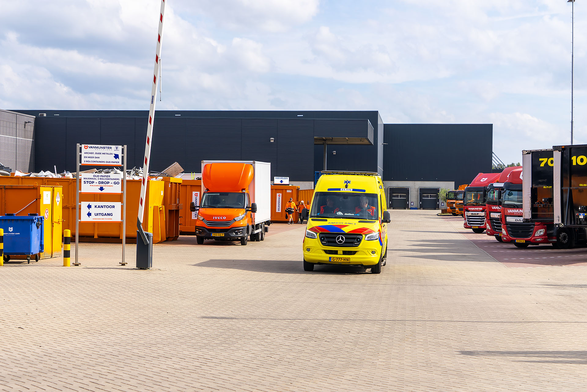 Dode bij bedrijfsongeval recyclingbedrijf