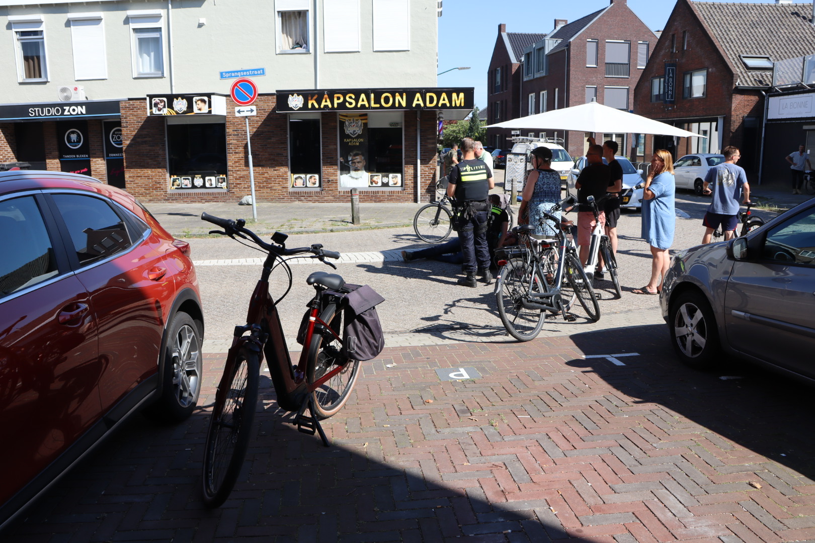 Fietser gewond na botsing met andere fietser